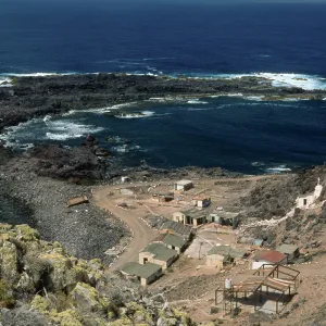 Guadalupe Island, navy base, South end