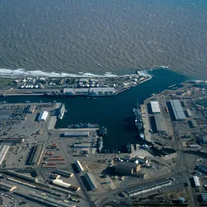 Mud after floods, Port Hueneme