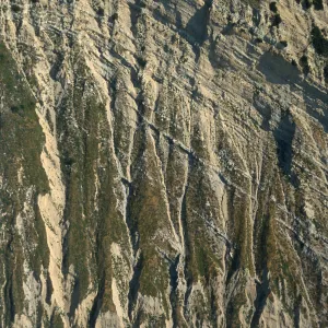 Cliffs on south side just west of Navy Base, Santa Cruz Island