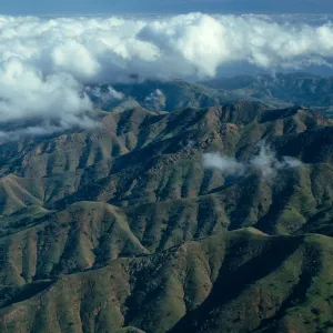 North Ridge west of Cañada del Puerto, Santa Cruz Island