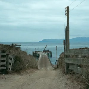 Santa Rosa Island, pier, Vail Ranch