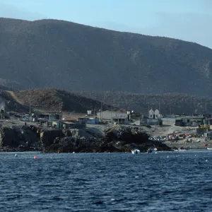 West San Benito Island, village