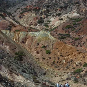 Cedros Island, mine site, Cañada de la Mina