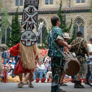 Summer Solstice parade, Santa Barbara, California