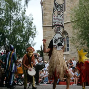 Summer Solstice parade, Santa Barbara, California