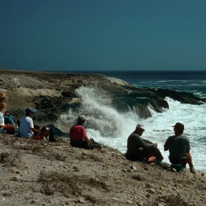 Southeast side, just West of East Point, Santa Rosa Island