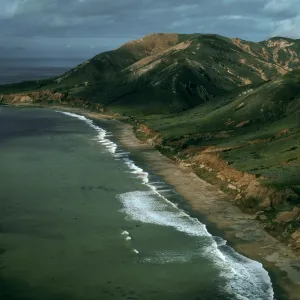 Pozo Beach, near Point, Santa Cruz Island