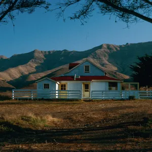 at sunrise, Casa Vieja, Christy Ranch, Santa Cruz Island
