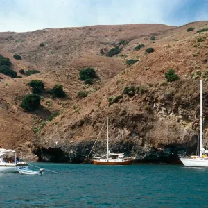 Frys Harbor, Santa Cruz Island