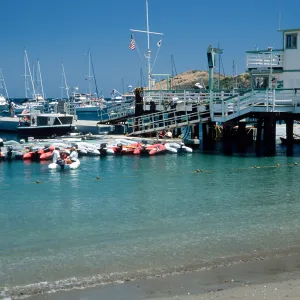 pier at Two Harbors, Catalina Island