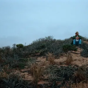 Clifton Smith, dunes at end of Spur Road, Vandenberg AFB