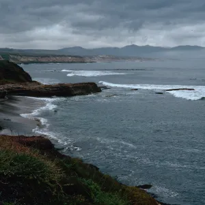 coastline, end of Spur Road, Vandenberg AFB