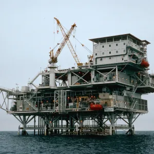 Chevron oil, platform “Gail” , offshore Oxnard, CA