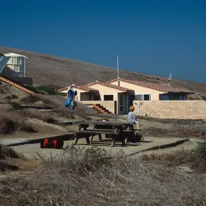 new ranger residence, campground, Santa Barbara Island