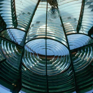 lens, lighthouse, West San Benito Island