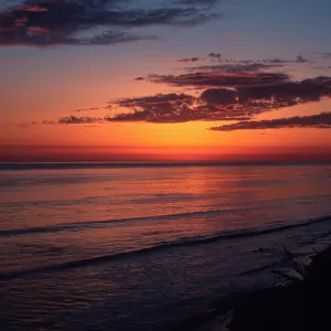sunset, Shoreline Park, Santa Barbara