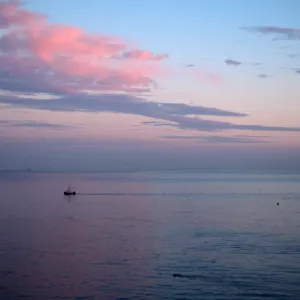sunset, Shoreline Park, Santa Barbara