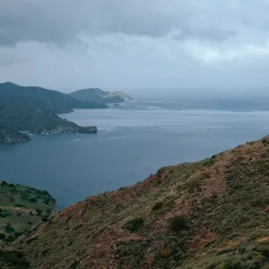 Coastline, West of Isthmus Cove, Santa Catalina Island