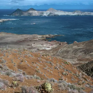 view of Middle San Benito & East San Benito Islands from West San Benito Island