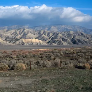 Caliente Mountains, across from Cottonwood Canyon, Cuyama Valley, San Luis Obispo County