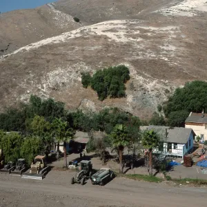 Scorpion Ranch from road to Smuggglers, East Santa Cruz Island