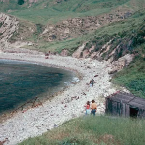 fishing shack, China Harbor, Santa Cruz Island