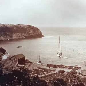 Pelican Bay, circa 1920, E.R. Blakley Album, Santa Cruz Island