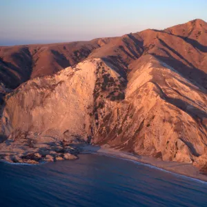 landside of 7/7/98, East end of China Harbor, Santa Cruz Island