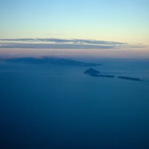 Santa Cruz, Anacapa Islands, on flight to San Nicolas Island