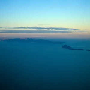 Santa Cruz, Anacapa Islands, on flight to San Nicolas Island
