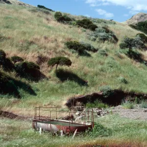 Embudo trough, Santa Cruz Island