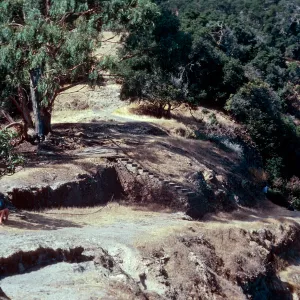 site of old resort, Pelican Bay, Santa Cruz Island