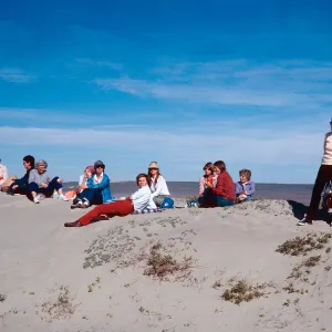 adult education class, dunes at Surf, Santa Ynez River, Santa Barbara County