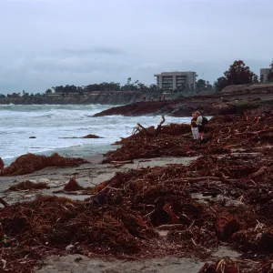 big storm, Goleta Beach, Santa Barbara County