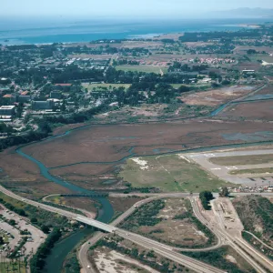 Goleta slough, Santa Barbara County