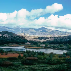 East end of Lake Cachuma, Santa Barbara County