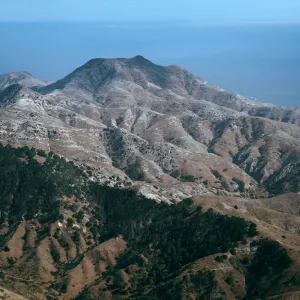 Christy Pines & Sierra Blanca ridge, Santa Cruz Island