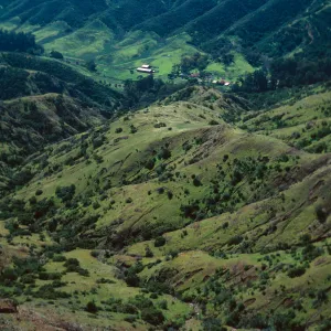 Stanton Ranch from trail to Peak 1848 East, Santa Cruz Island