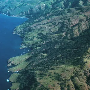 Pelican Bay & vicinity, Santa Cruz Island