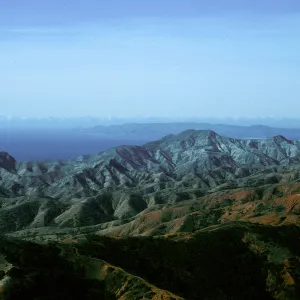 view of Sierra Blanca, Santa Rosa Island, Santa Cruz Island