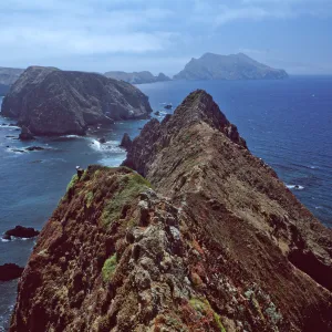 Inspiration Point view - looking West from East Anacapa Island
