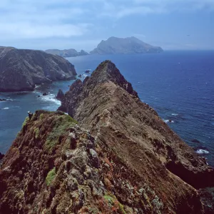 Inspiration Point view - looking West from East Anacapa Island