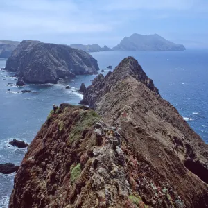 Inspiration Point view - looking West from East Anacapa Island