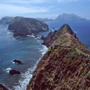 Inspiration Point view - looking West from East Anacapa Island