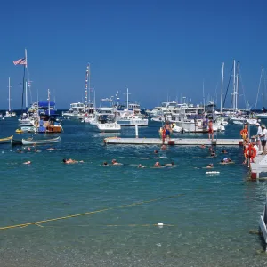 Santa Catalina Island, Cherry Cove pier