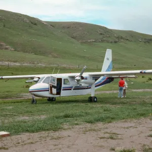 Islander, Vail Ranch airfield, Santa Rosa Island
