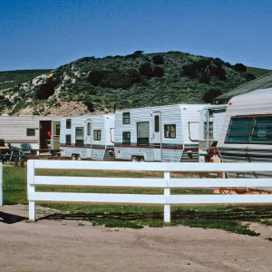 NPS trailers, Vail Ranch, Santa Rosa Island