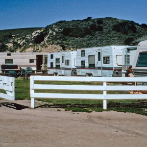 NPS trailers, Vail Ranch, Santa Rosa Island