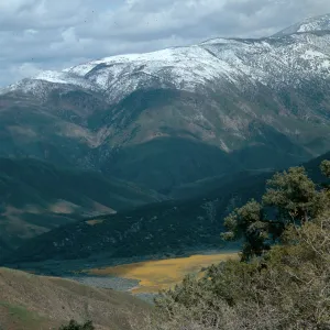 snow, Cerro Noroeste Road