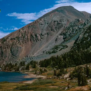 Dunderberg Peak & upper Hoover Lake, Mono County